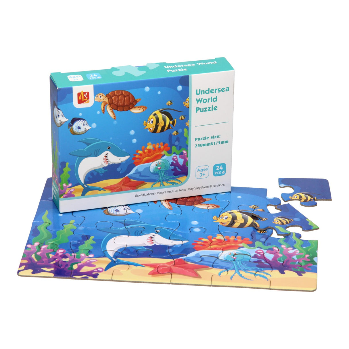 Puzzle Unterwasserwelt, 24-tlg.