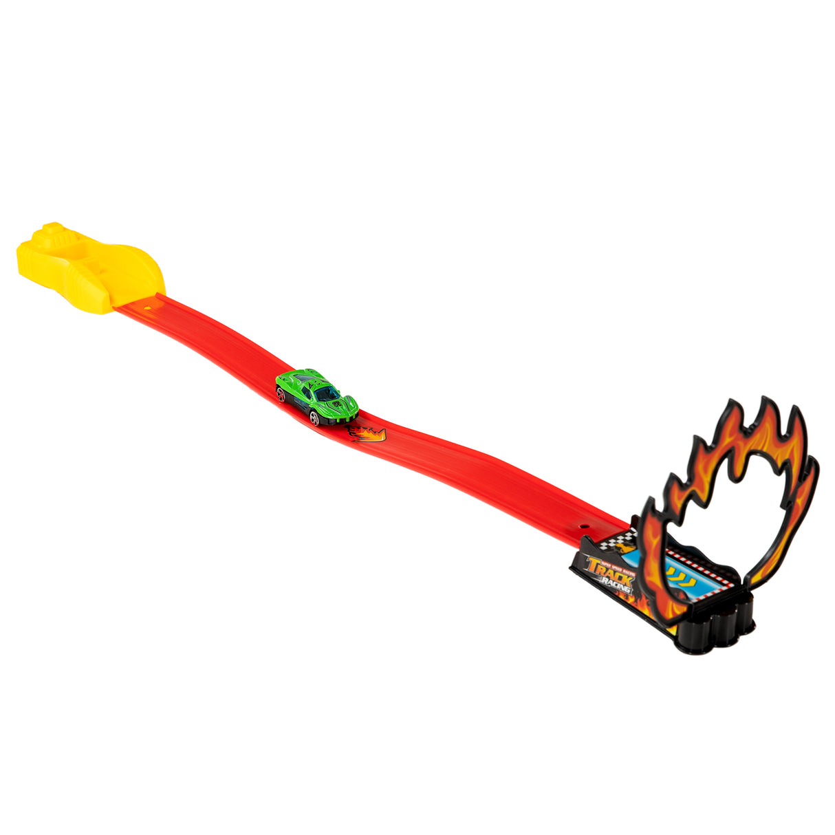 Autostartset mit Rampe und Feuerstelle