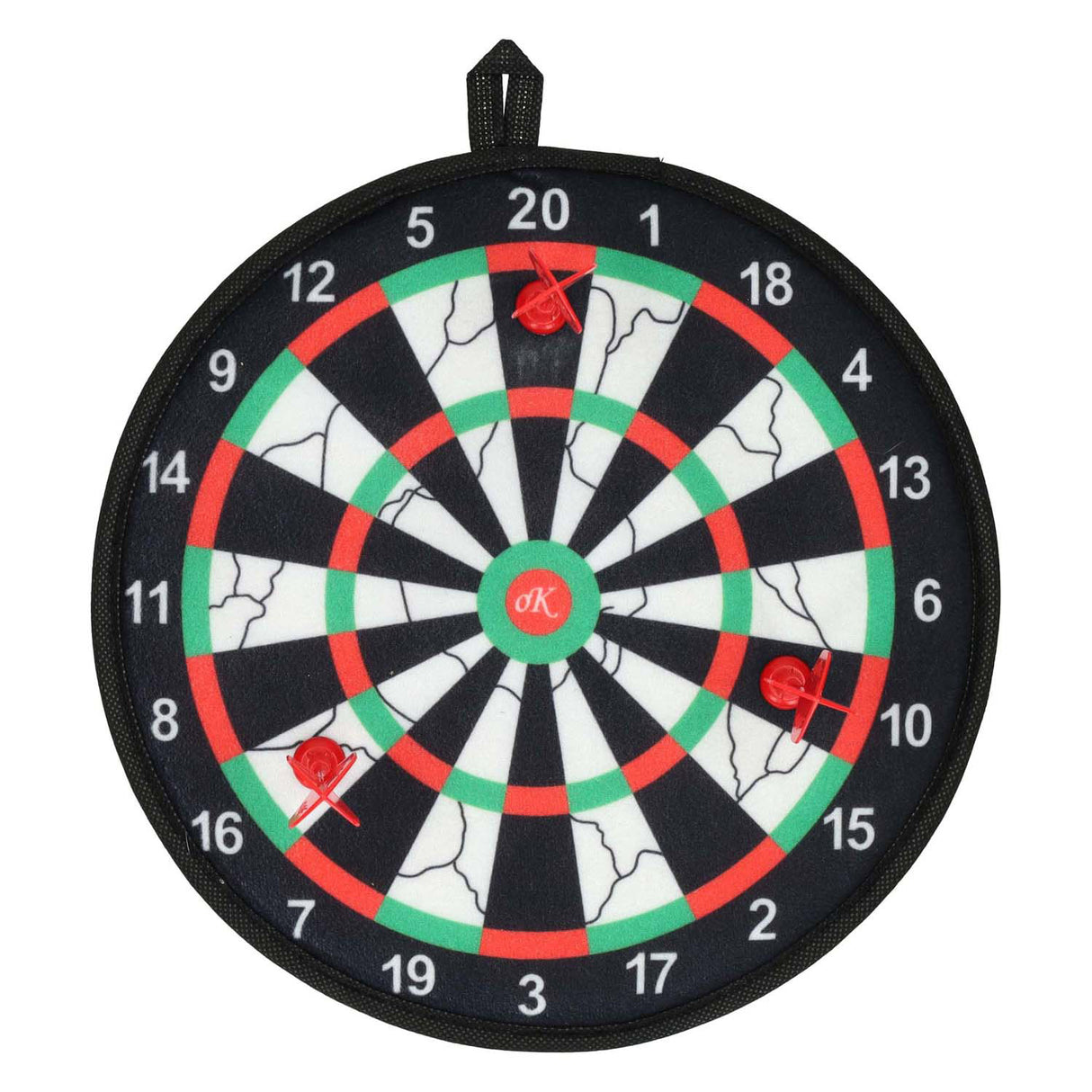 Dartscheiben-Klettverschluss