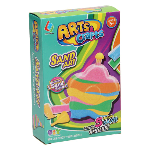 Sandkunst-Regenbogenblume