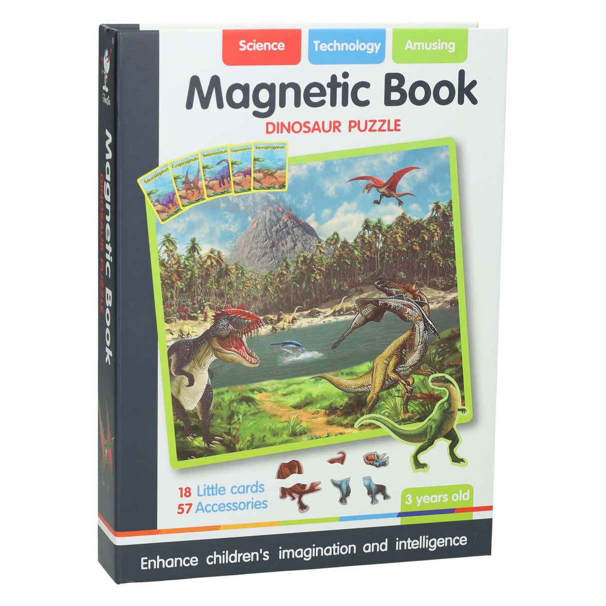 Magnetischer Koffer Dino