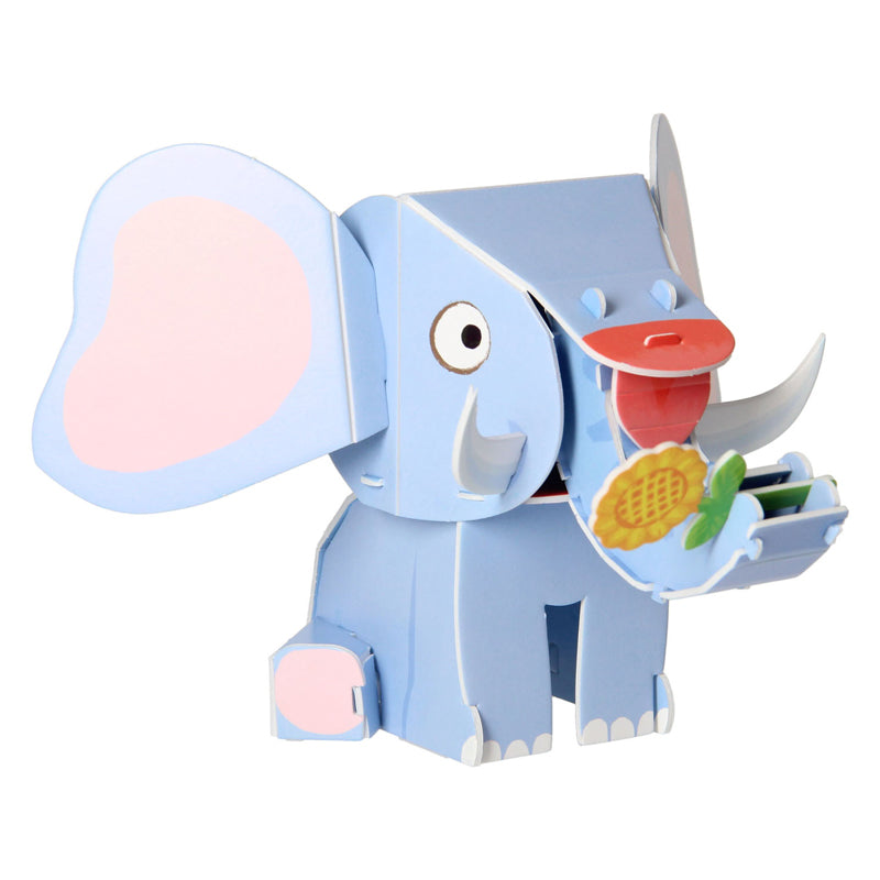 Bausatz 3D-Elefant