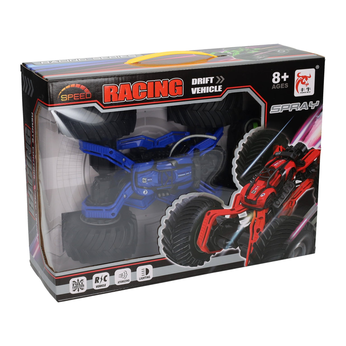 RC-Car mit Rauchfunktion - Blau