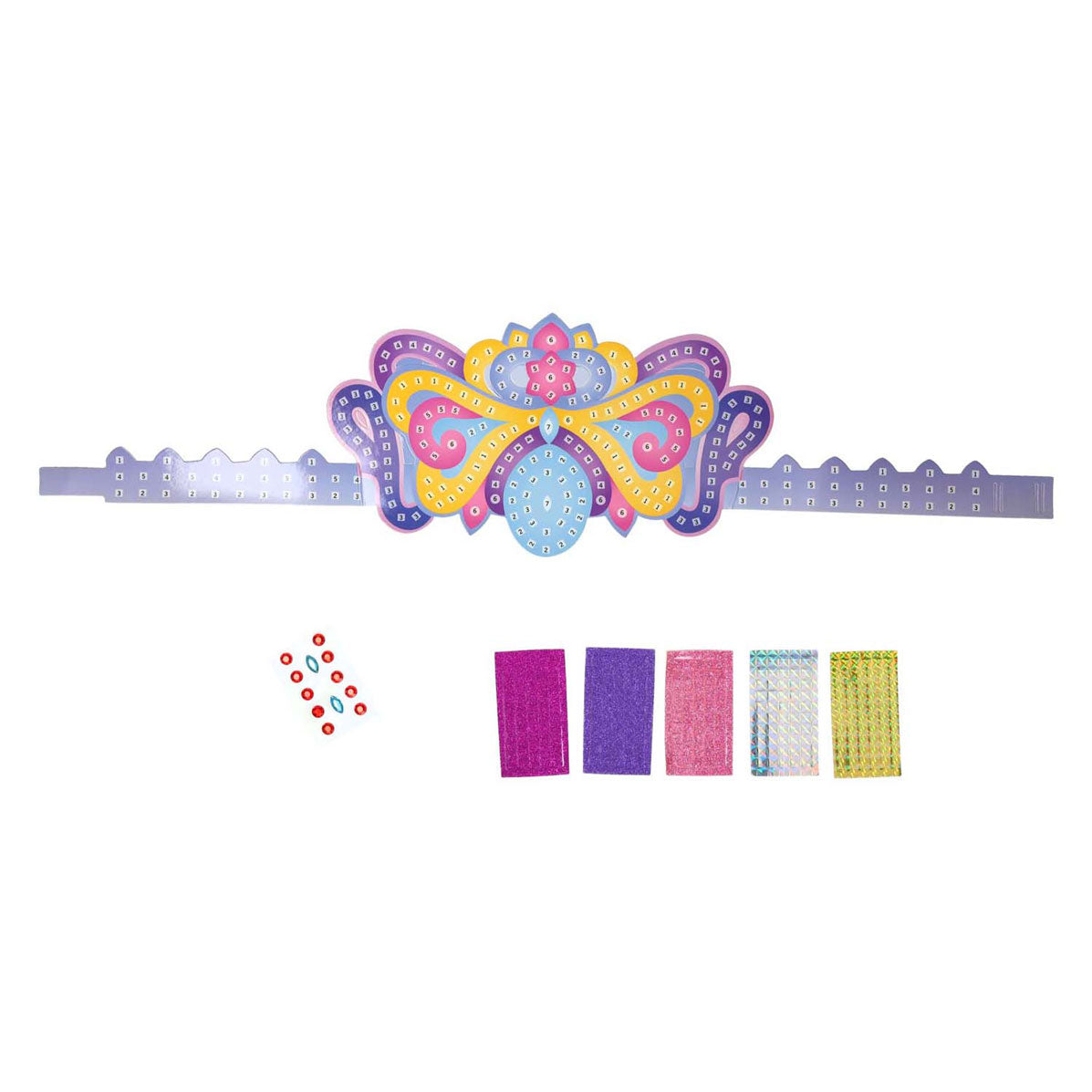 Eine Mosaik-Tiara herstellen