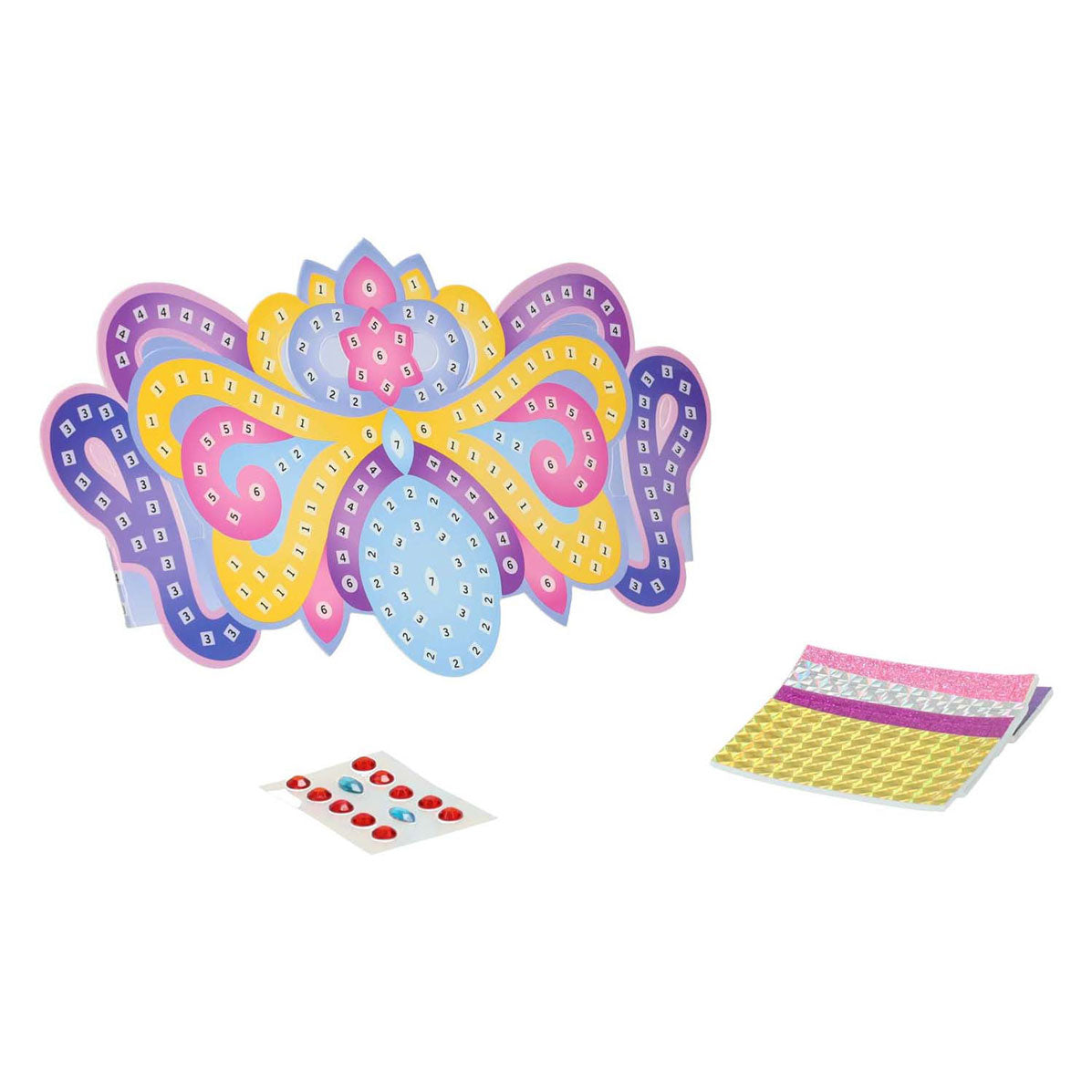 Eine Mosaik-Tiara herstellen