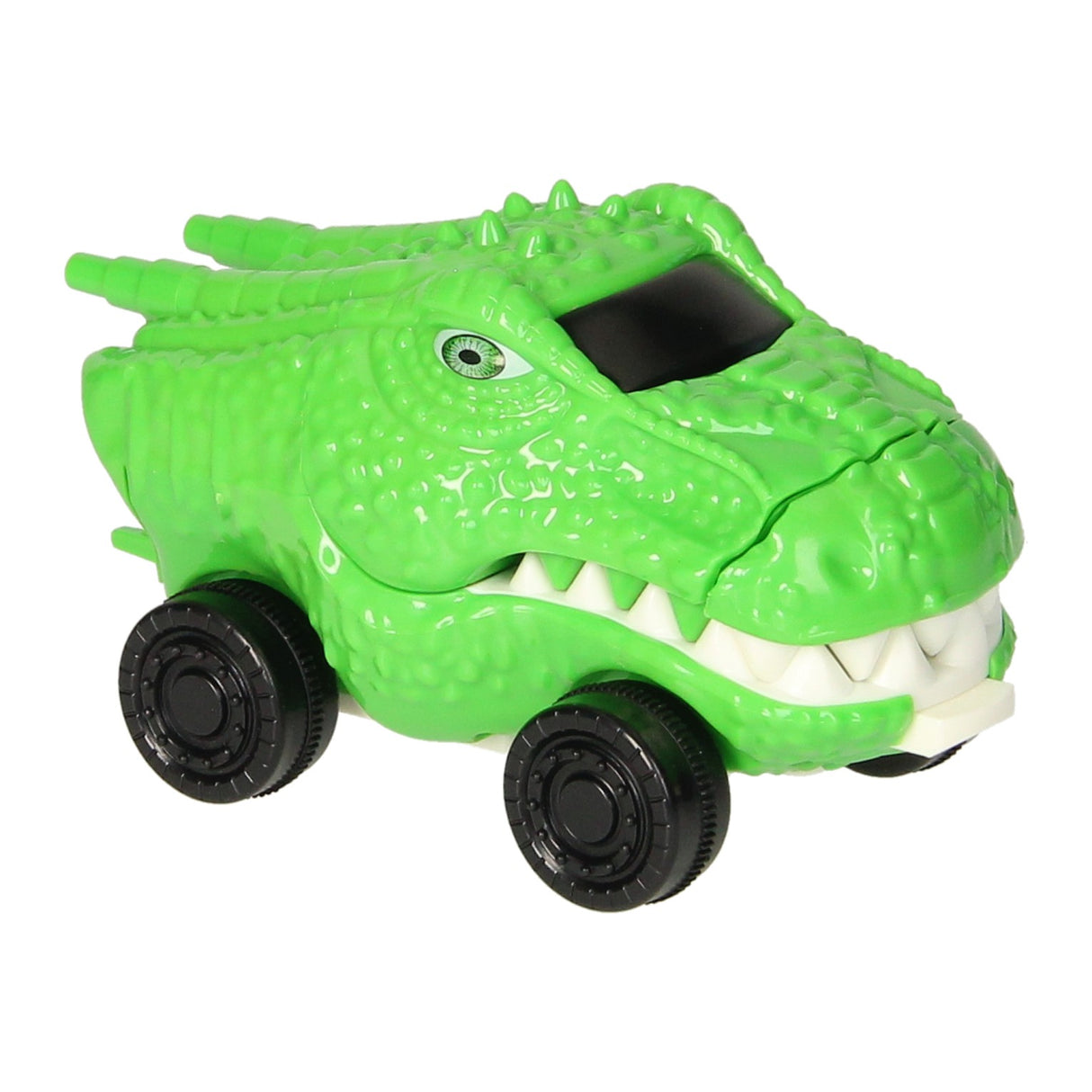 Dino verwandelt Spinnenauto 360