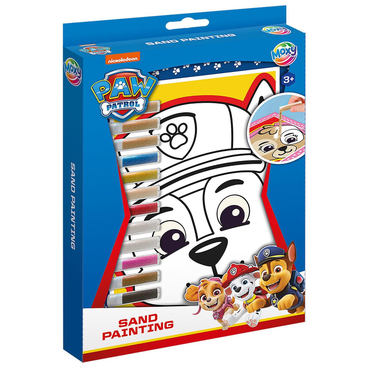 Kreative Bastelgruppe Paw Patrol Sandmalerei, 16-tlg.