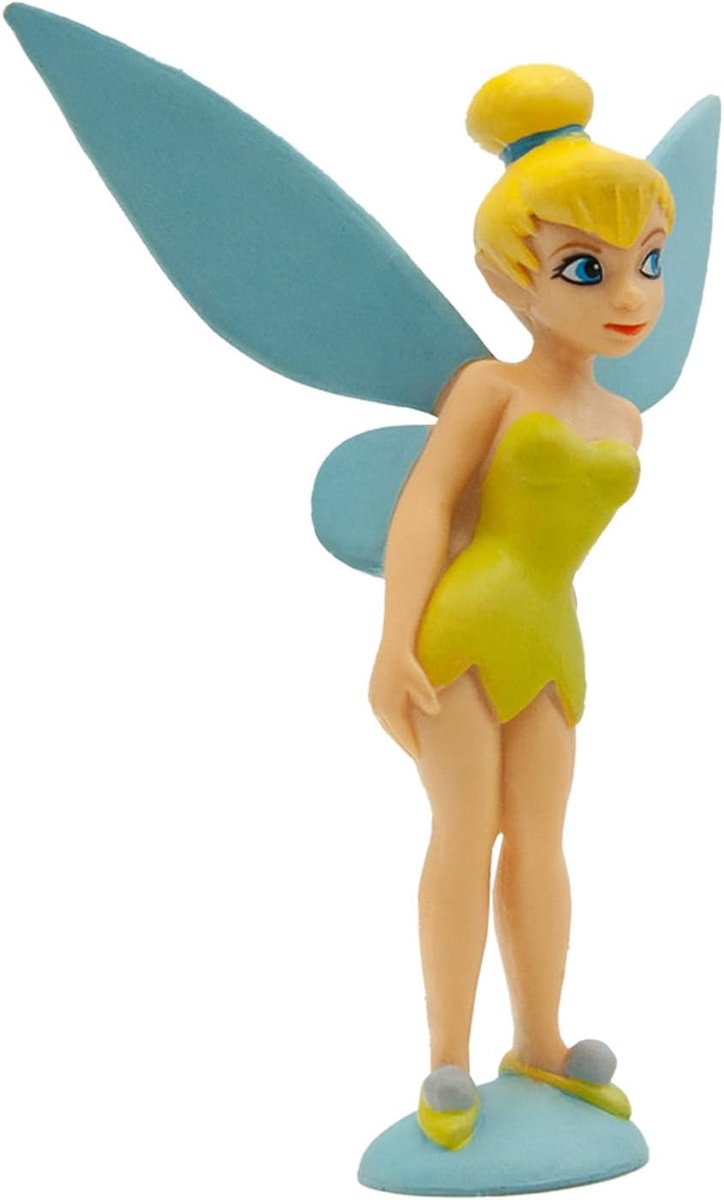 Bullyland 12393 – Spielfigur und Sammelfigur Tinker Bell von Disney – ca. 8,9 cm – lebensecht und detailreich – ideal als Tortenfigur und kleines Geschenk für Kinder ab 3 Jahren.
