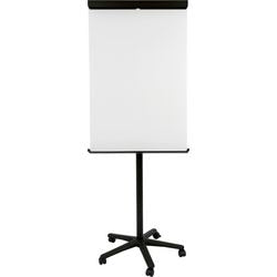 Mobiele flipchart bi-silque ea4806125 magnetisch en droog 5 wielen