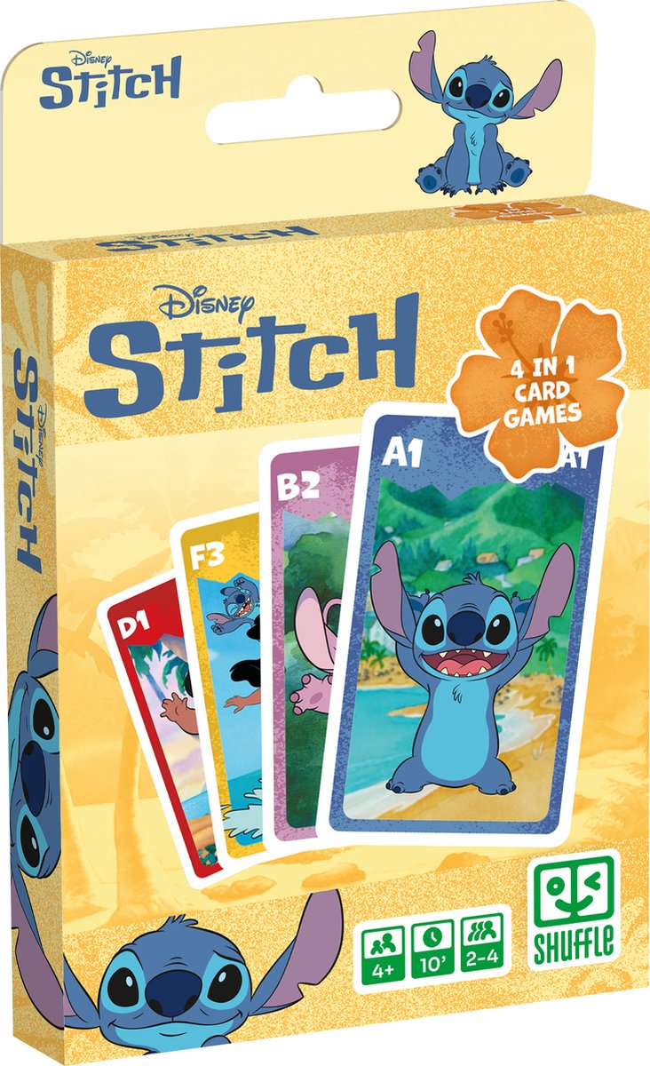 Spiel Shuffle Stitch 4 in 1 | 2 Stk