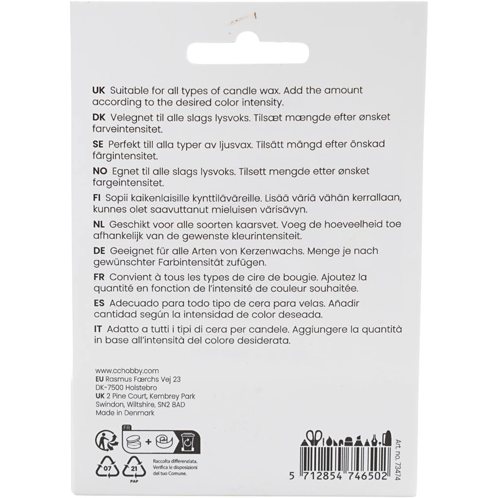 Https: www.cchobby.nl Candle-Dye-Cream-5-Gr-1-Box