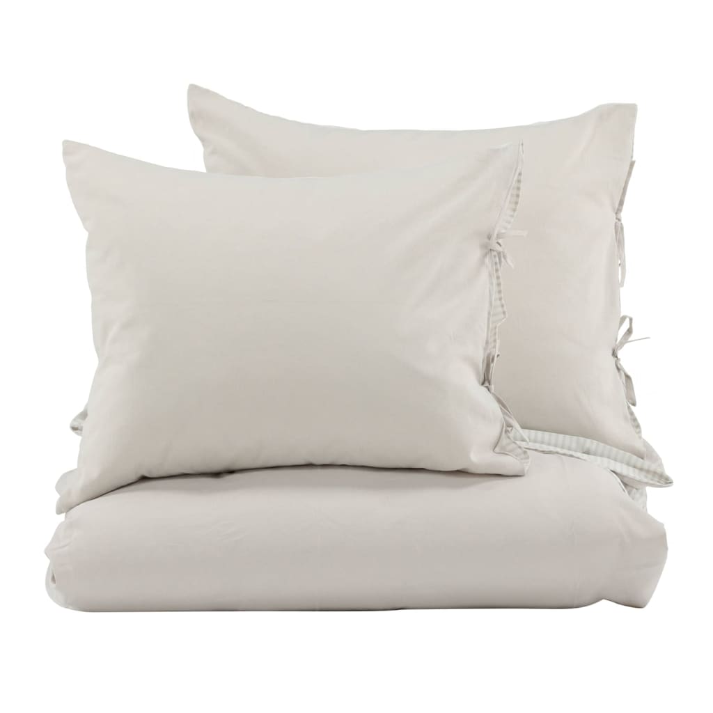 Venture Home Venture Home Duvet Cover Jenna 220x240 cm Baumwollsand -Colored