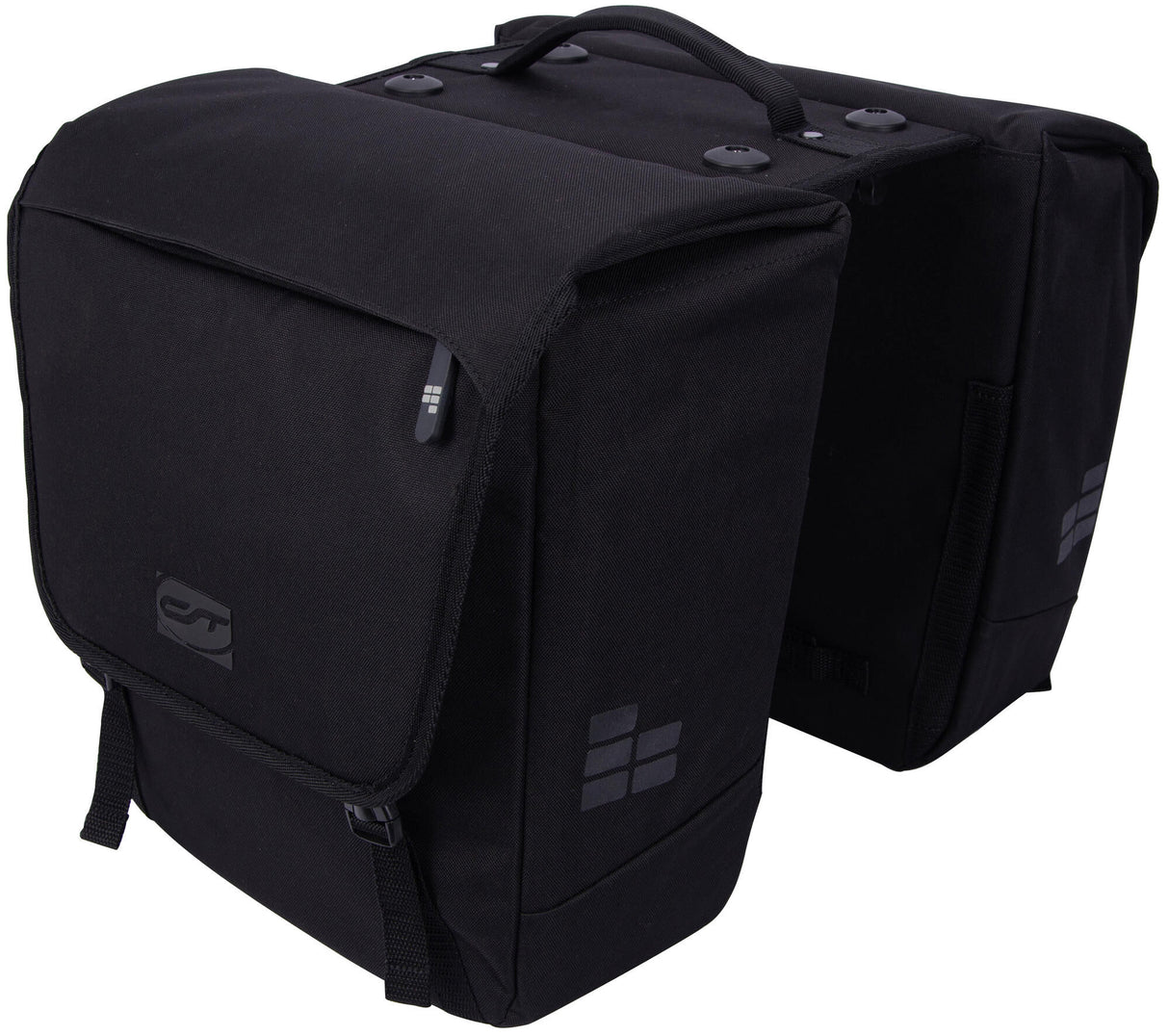 Contec Doppeltasche Via.Tour Double Mik CT Tasche Via Tour Double Dim Schwarz, Mik