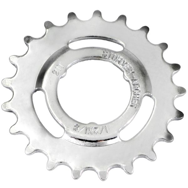 Sturmey-Archer Europe N.V. Kettenrad Sturmey Archer 21t | 1 8 | Kugel | Chrom