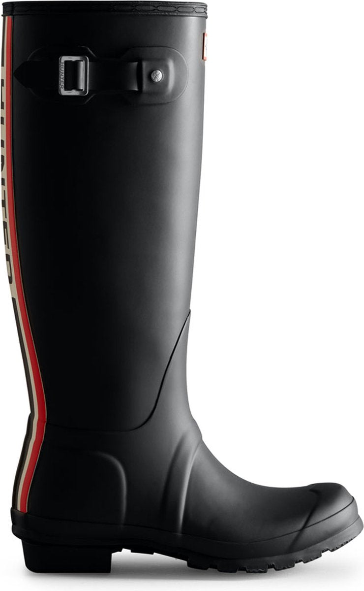 Hunter Org Tall LG Stiefel schwarz
