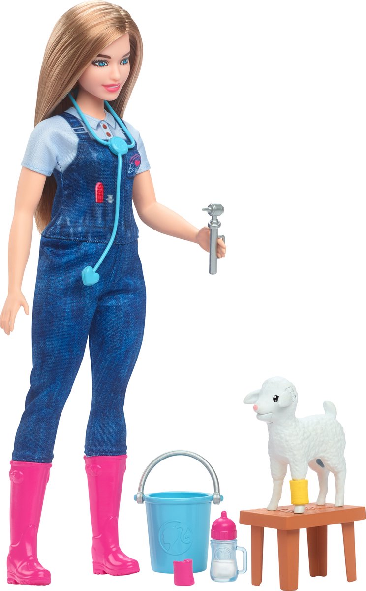 Mattel Barbie Mode Pop -Tierarzt
