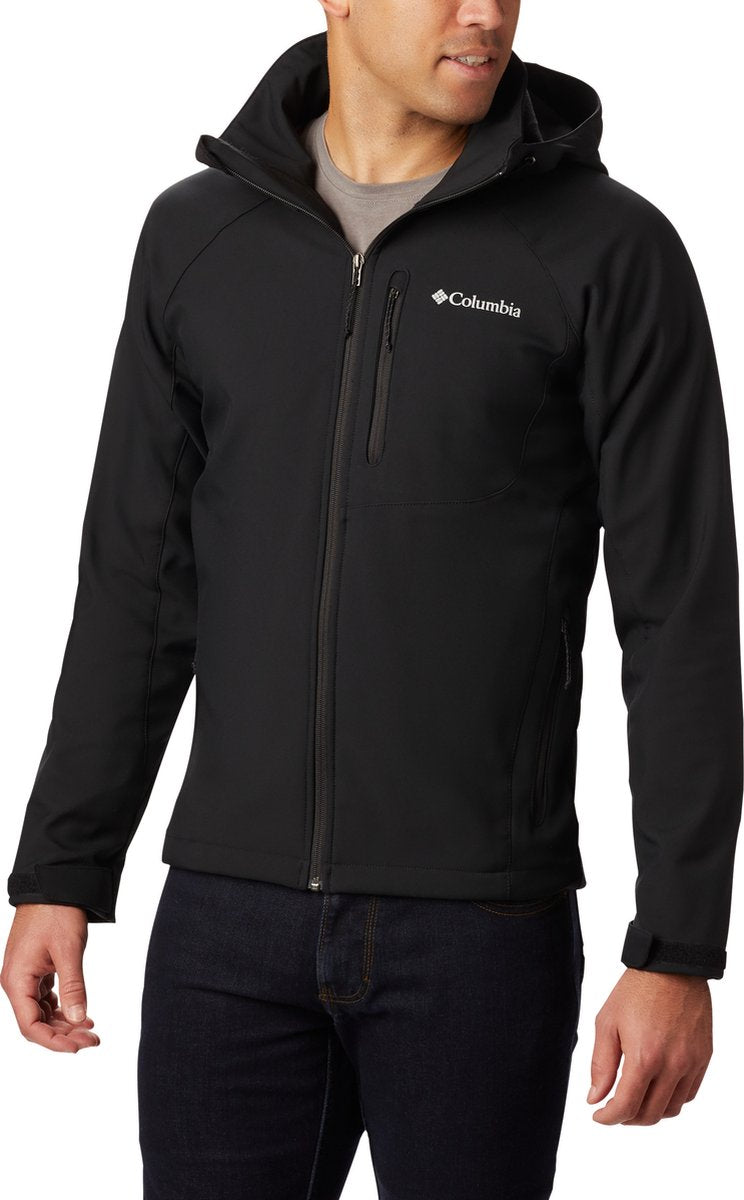 Columbia Cascade Ridge™ III Softshell Herren Outdoorjacke – Schwarz – Größe S