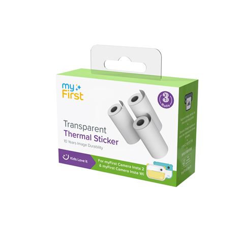 Myfirst transparenter 2.0 Thermoaufkleber