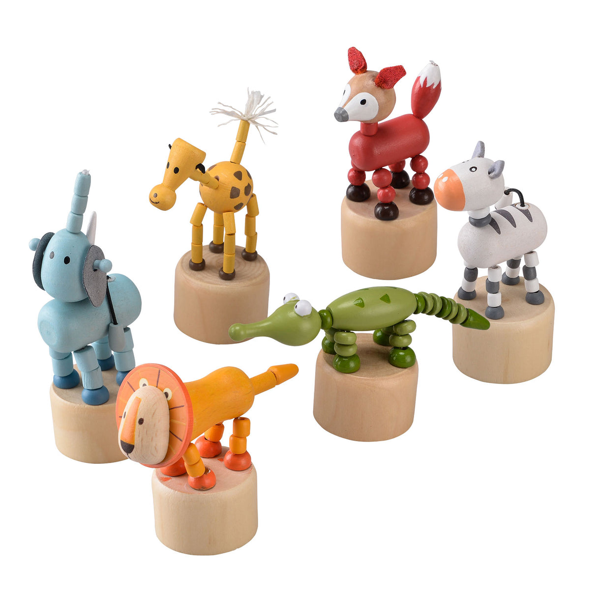 Holzdruckfigur Tiere