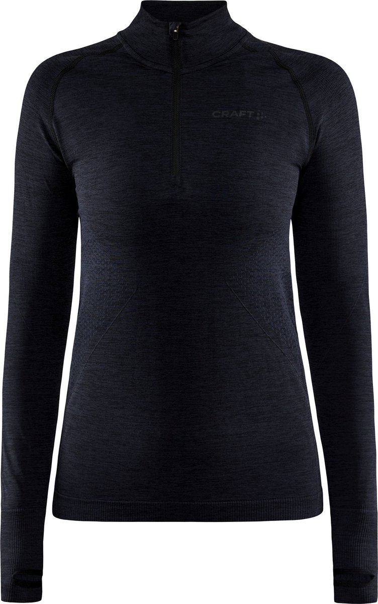 Craft Core Dry Active Comfort Hz W Damen-Thermoshirt – Schwarz