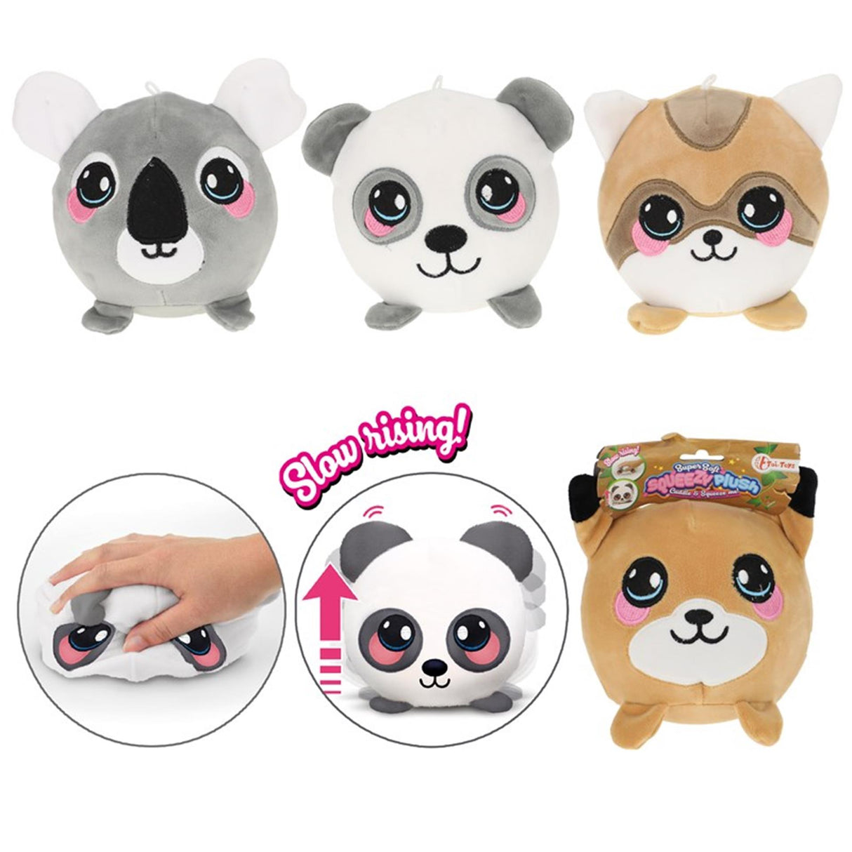 Toi-toys Toi Toys Squeezies Plüsch 15cm