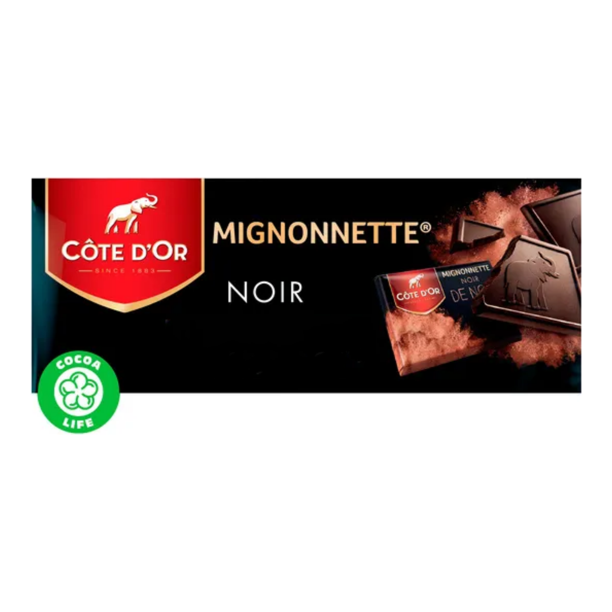 Cote d'or mignonnettes noir 24x 10gr (12 stuks)