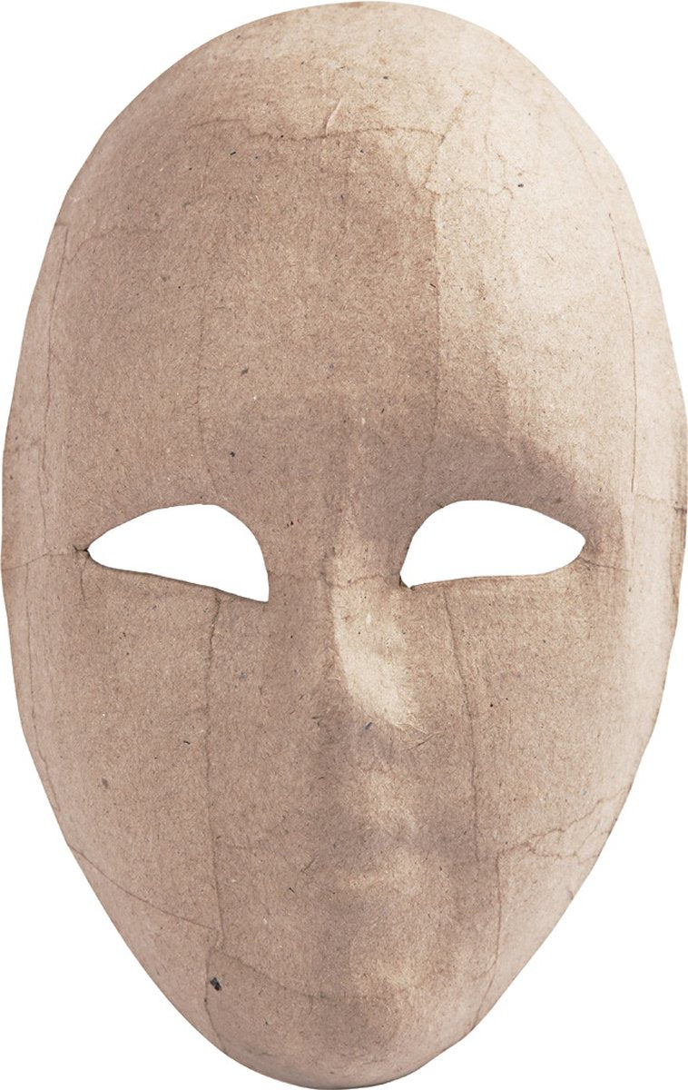 Creativ Company Creotime Gesichtsmaske 23 x 16 cm aus Pappmaché