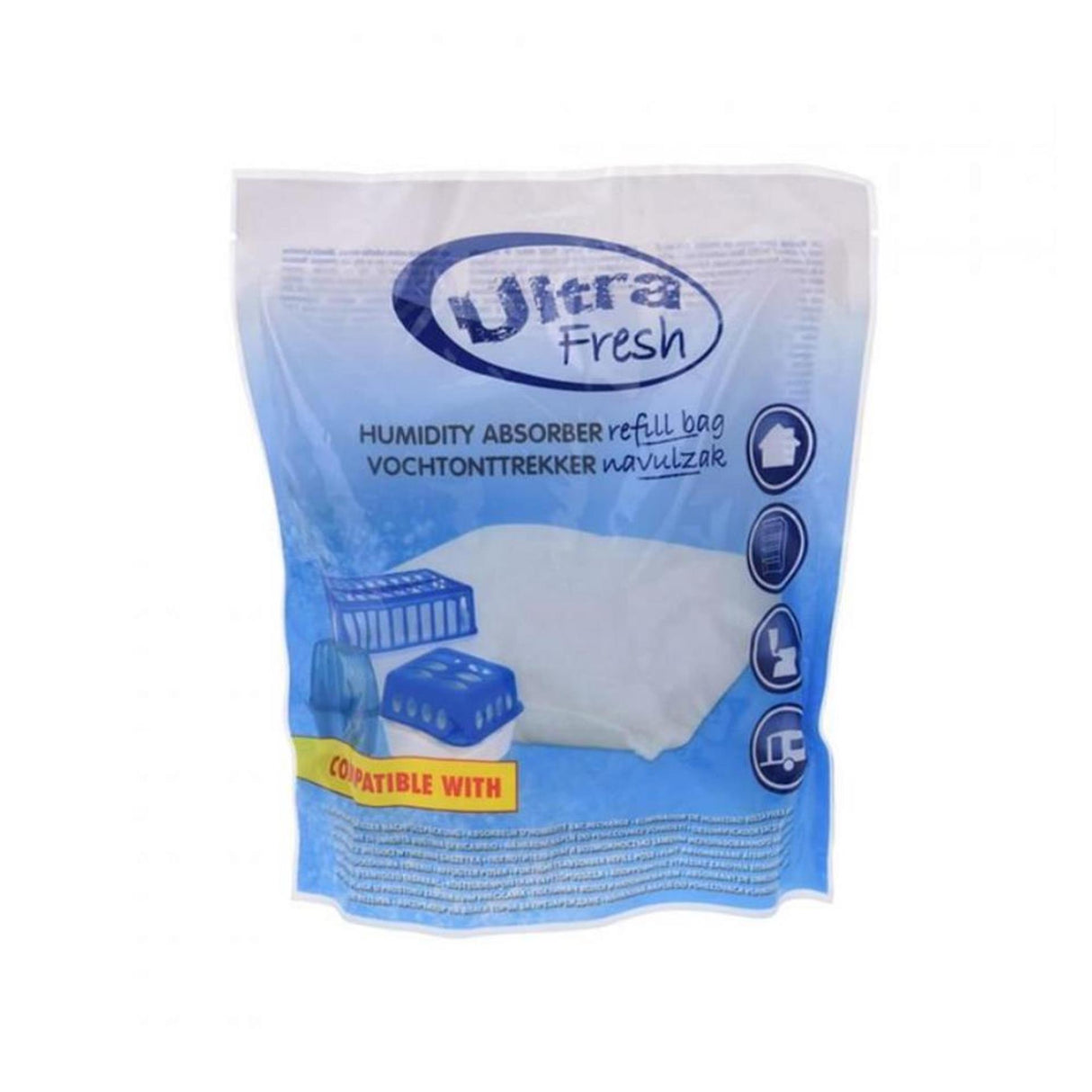 Ultra fresh vochtonttrekker, vochtabsorbeerder navulling 450 gram