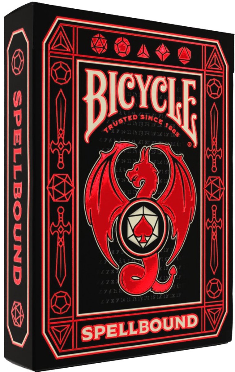 Bicycle Spellbound – Premium-Spielkarten – basierend auf Rollenspielen – TRPG – Creatives – Sammlerstück
