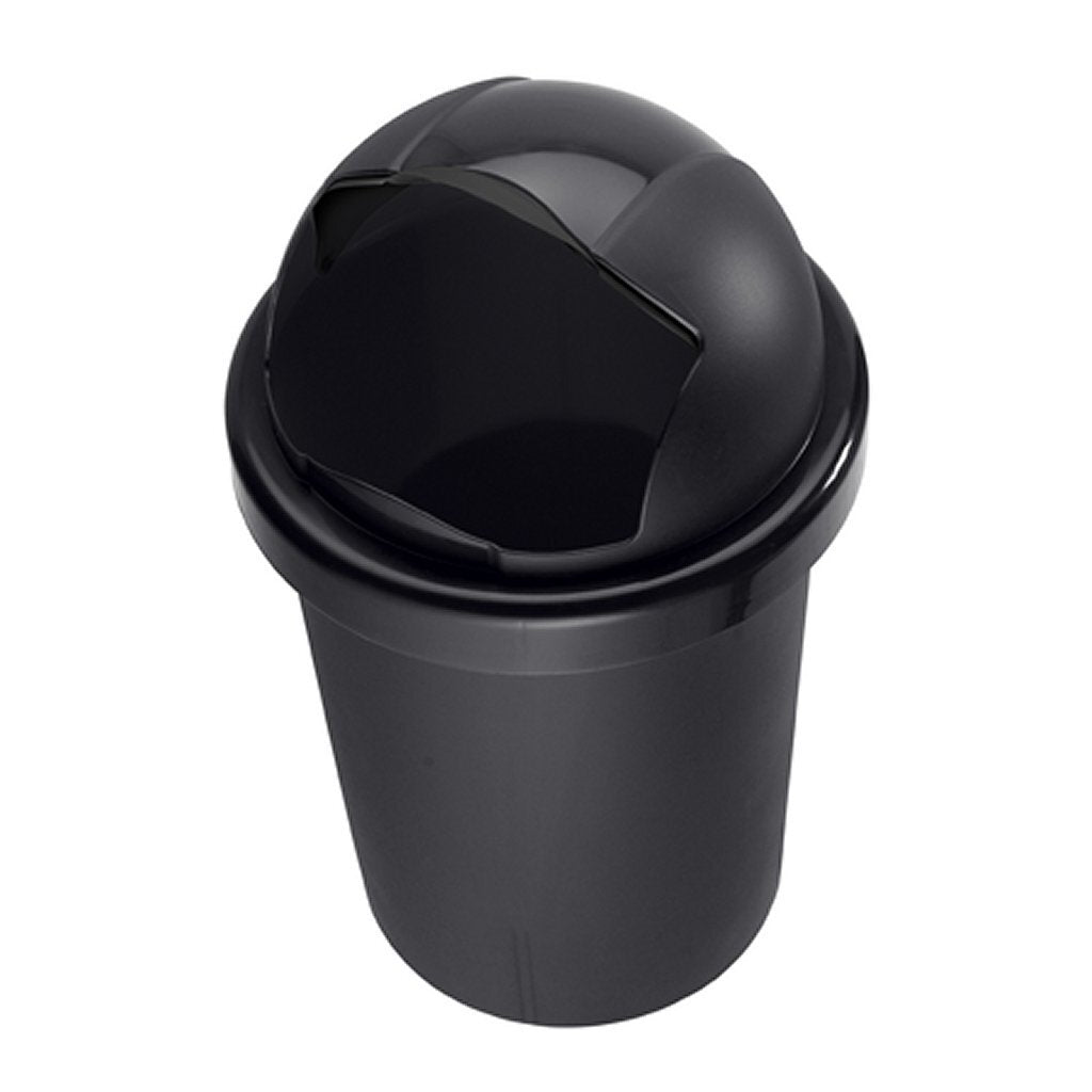 Rotho Rollbob Abfallbehälter 30l schwarz