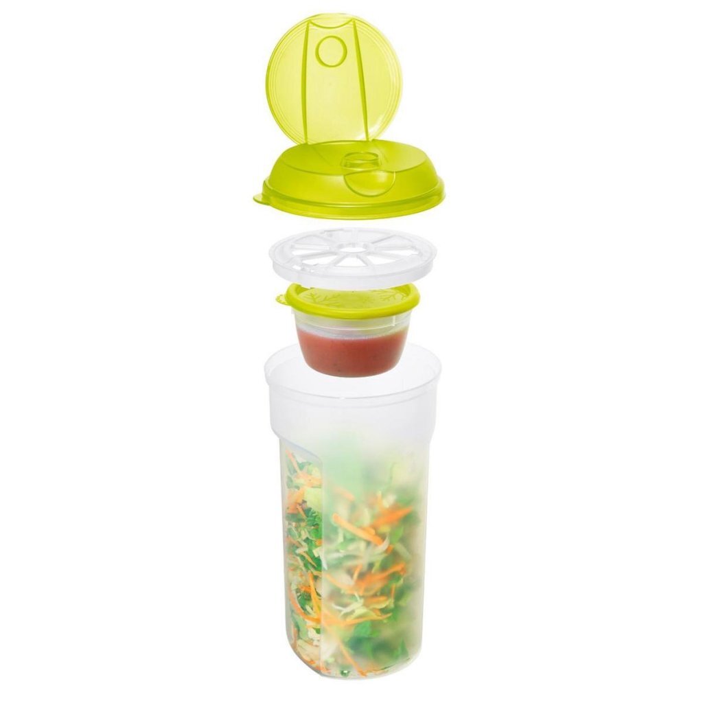 Rotho Rotho Take and Shake Salat- und Saucenstreuer 1l Limettengrün