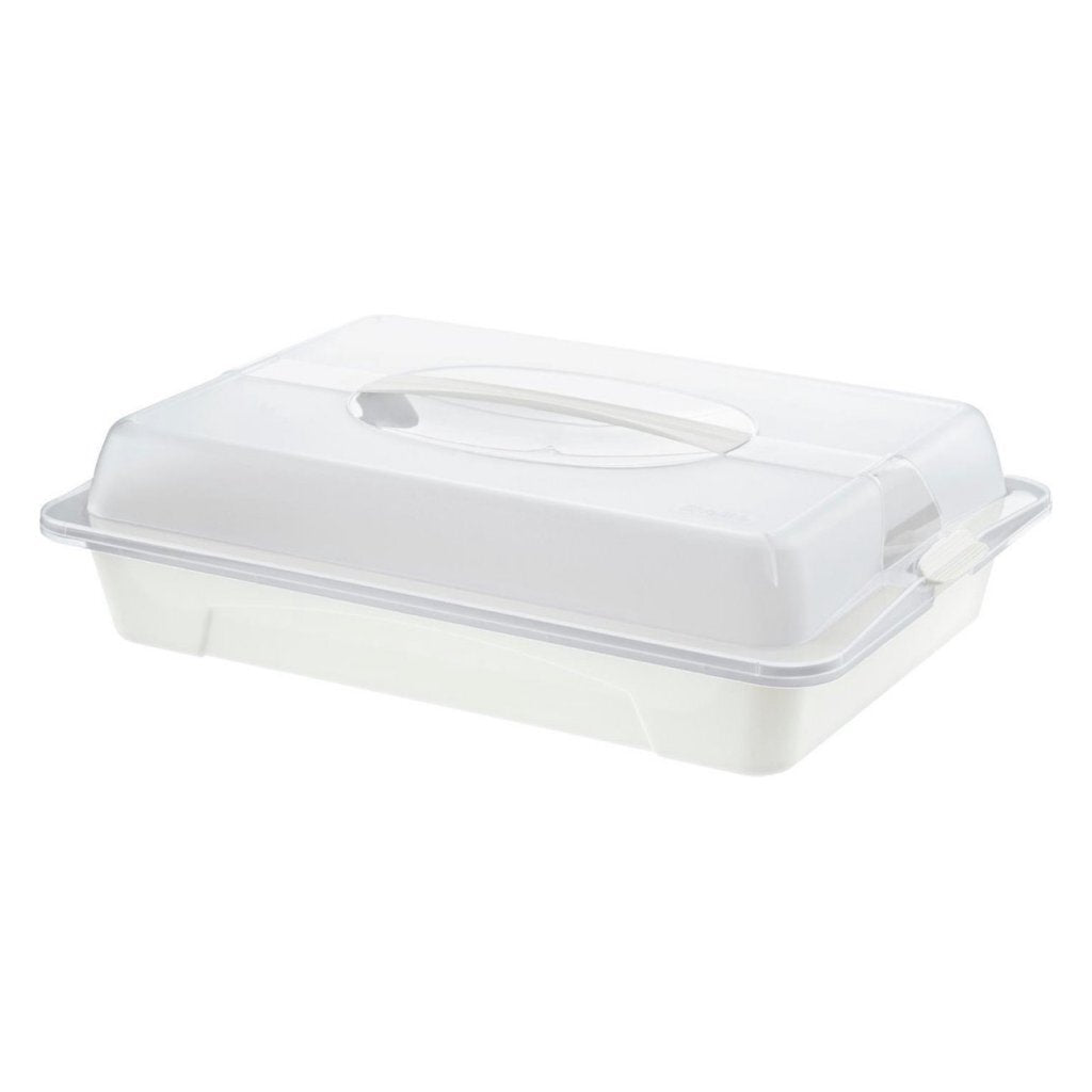 Rotho Fresh Party Butler Serviertablett 43,5x11x29,5 cm weiß transparent