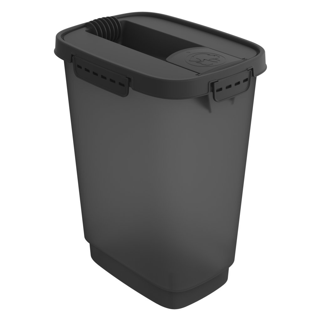 Rotho Cody Tierfutterbehälter 10l anthrazit transparent