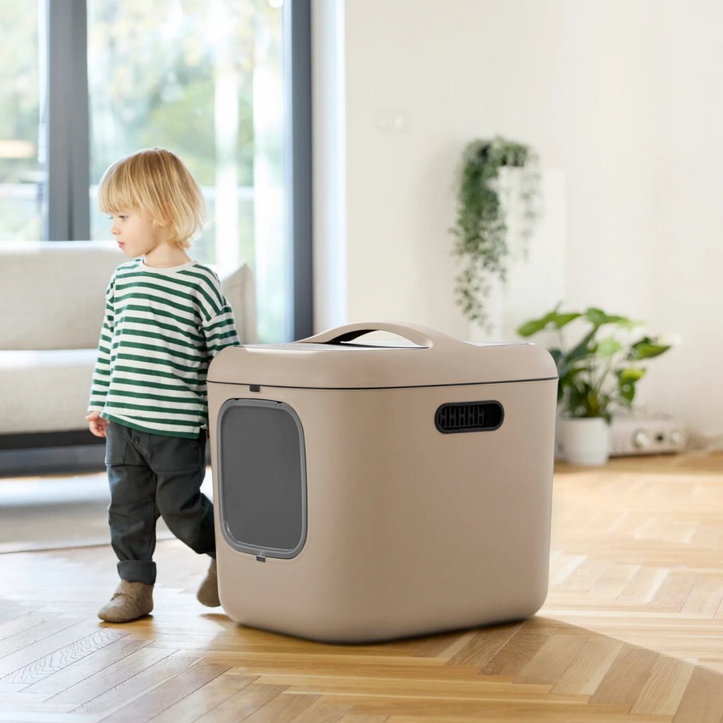 Rotho Mypet Biala XL Katzentoilette 61,4x49,2x57,6 cm beige