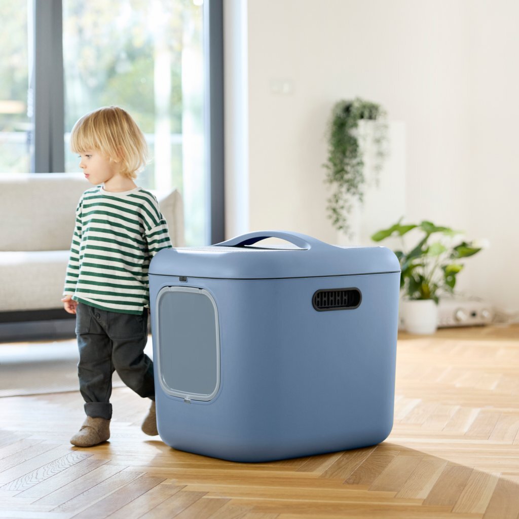 Rotho Mypet Biala XL Katzentoilette 61,4x49,2x57,6 cm blau