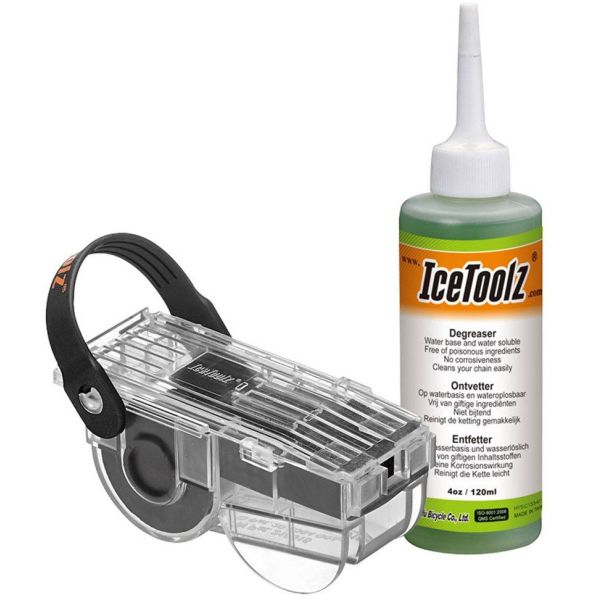 Kettenreiniger mit Entfetter (120 ml) iCetoolz 240C212 (Set)
