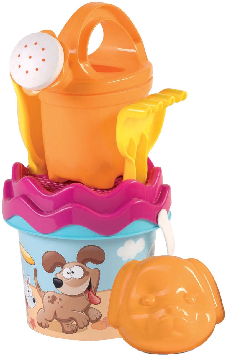 Androni Bucket Beach Set Hunde, 6-teilig.