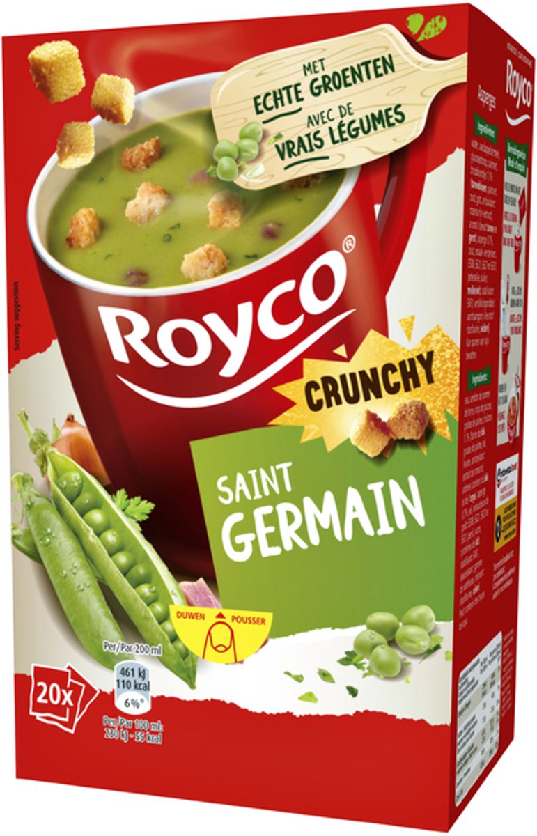 Royco-Suppe Saint Germain mit Croutons 20 Beutel