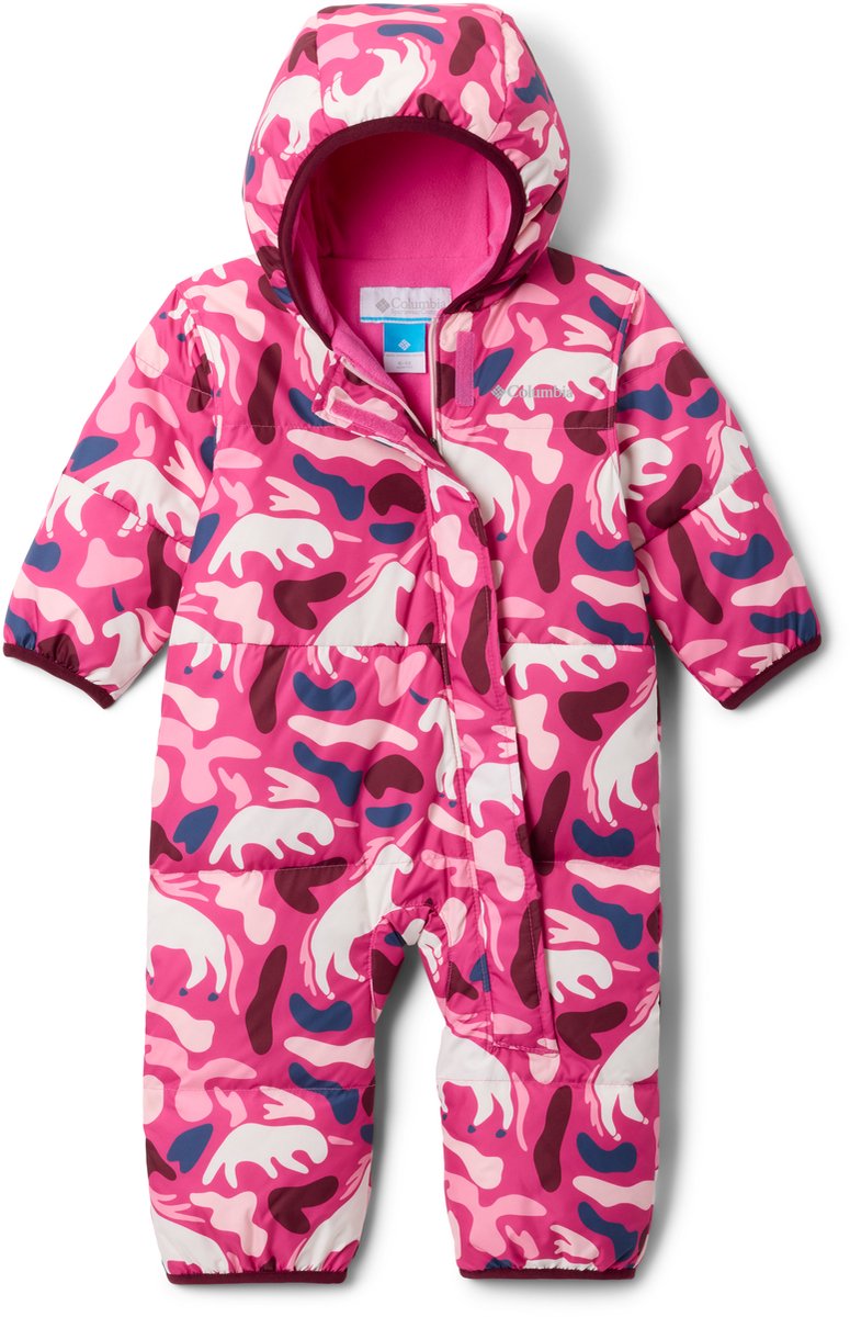 Columbia Snuggly Bunny™ II Bunting Unisex-Skianzug – Pink Ice Uniflauge, Satin Pink