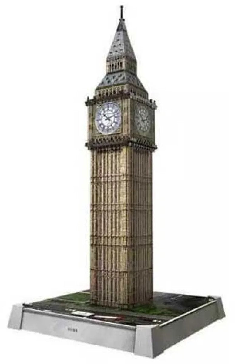 Ravensburger 3D-Puzzle Icons Big Ben – mit Licht – 235 Teile.