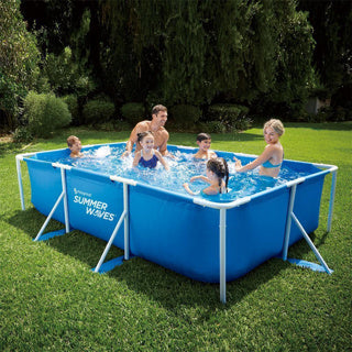 Sommerwellen-Schwimmbecken kleiner Rahmen 300 x 200 x 75 cm