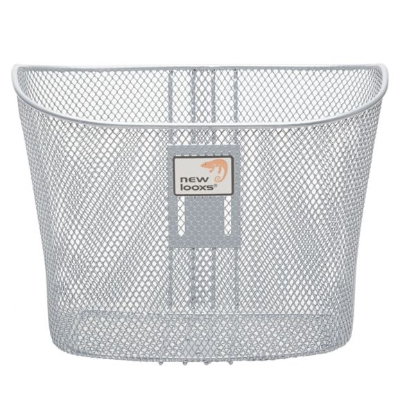 Fahrradkorb Tuskana für 19 Liter Silber