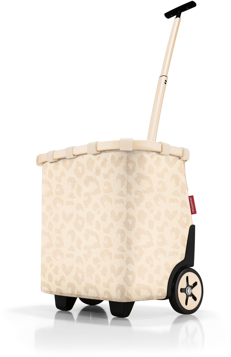 Reisenthel carrycruiser boodschappentrolley - 40l - leo vanilla beige