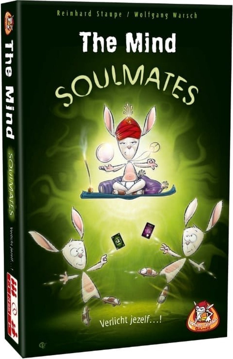 White goblin games - the mind soulmates - kaartspel - 2 tot 4 spelers - 20 minuten - vanaf 8 jaar - coöperatief kaartspel