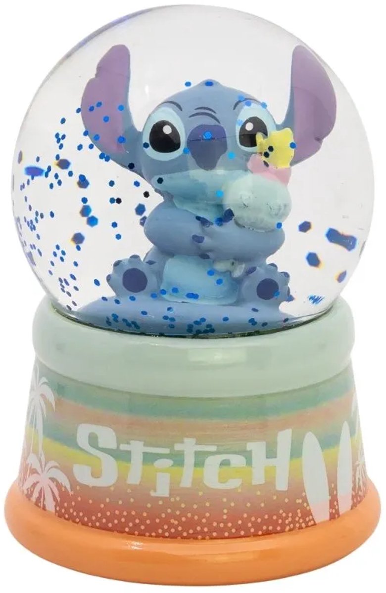 Stor Disney Stitch Schneekugel aus Glas in Geschenkbox