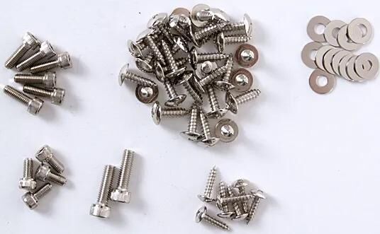 101 Oktan 101. Oktan Schraubensatz Verkleidungsschraubensatz Nitro, Aerox Chrom