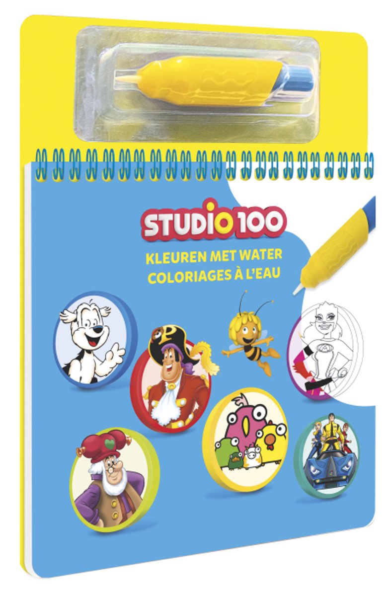 Malbuch Studio 100 – Malen mit Wasser