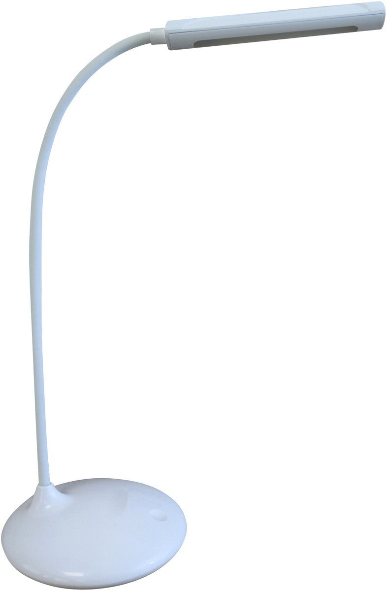 Unilux Nelly Schreibtischlampe. geführt. weiß