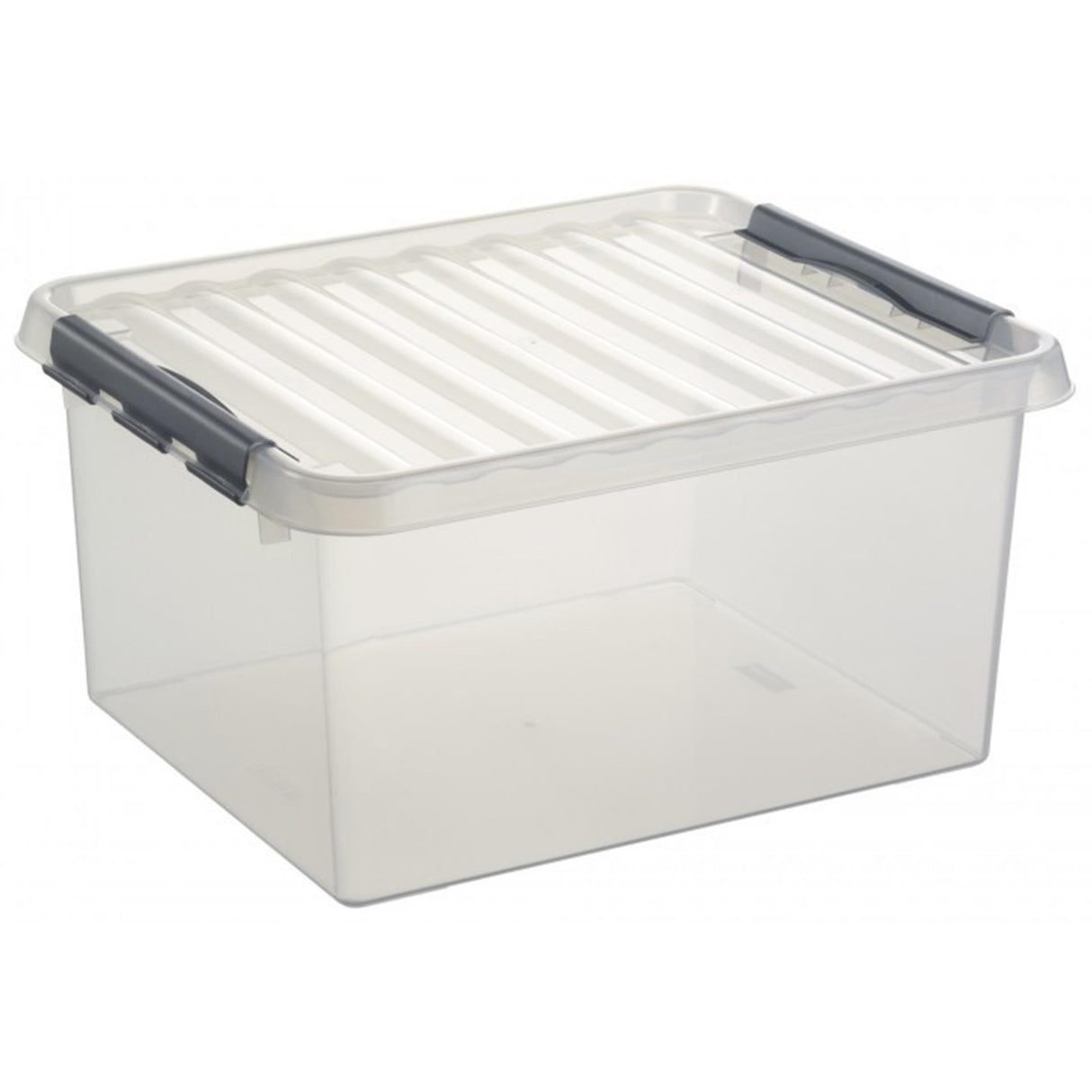 Sunware q-line Aufbewahrungsbox 36l transparent | 3 Stück
