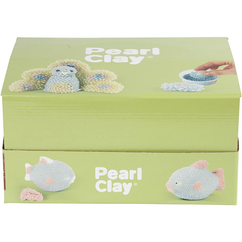 Pearl Clay®, verschiedene Farben, 12er Set 1 Box